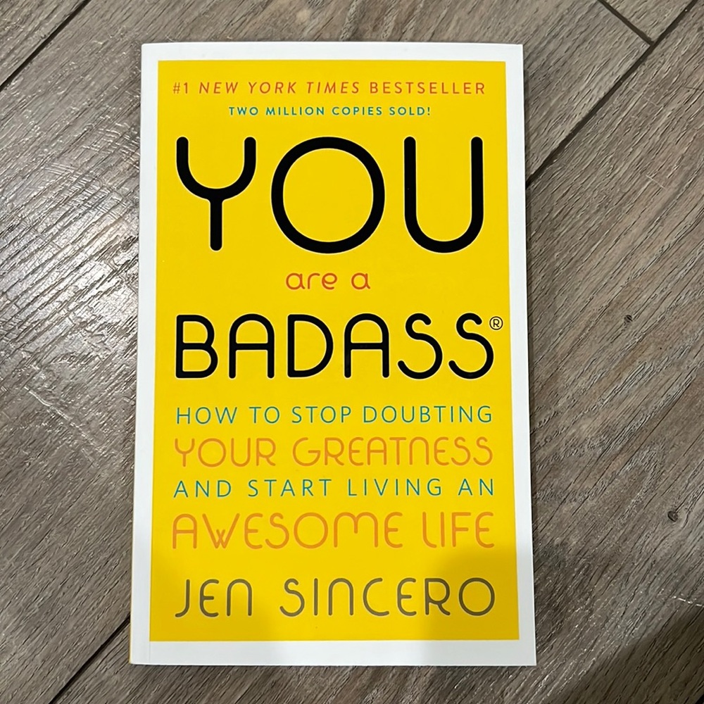 “you are a badass”, paperback